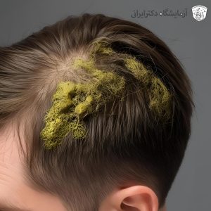 آزمایش قارچ پوست سر